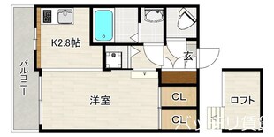 ソフィア高宮B館の物件間取画像